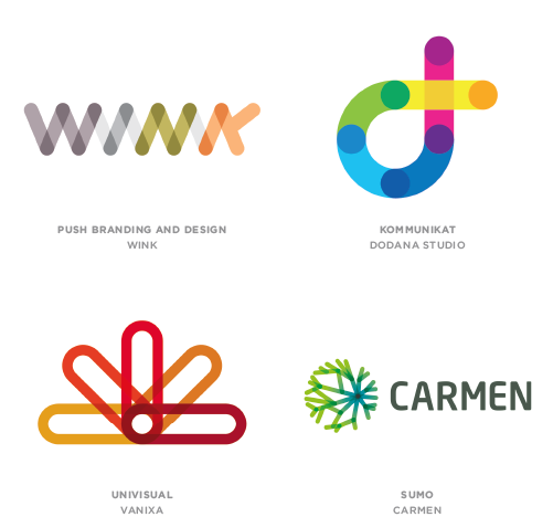Links trend logo examples